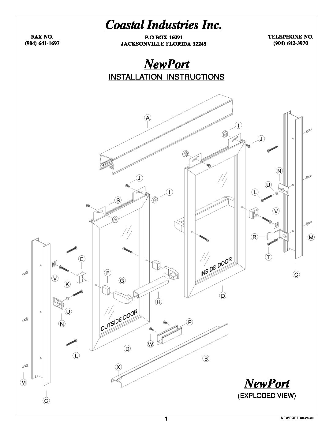 Installation Instructions | Coastal Shower Doors